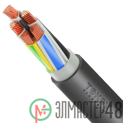 Кабель TOKOV ELECTRIC ВВГнг(А)-LS 5х50 МС (N PE) 1кВ (м) УТ000029827