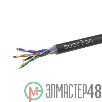 Кабель UTP 4х2х0.51 кат. 5е Cu PE Out. 305м (м) SUPRLAN Premium 01-0311-2