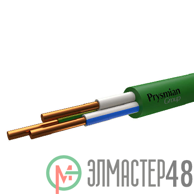 Кабель ППГнг(А)-HF 3х2.5 З 1кВ (м) РЭК-PRYSMIAN 1803050806