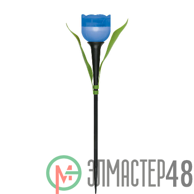 Светильник садовый USL-C-454/PT305 на солнечной батарее "Синий тюльпан" BLUE TULIP IP44 Uniel UL-00004279