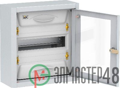 Корпус металлический ЩРн-12 УХЛ3 IP31 прозр. дверь TITAN 5 IEK MKM16-N-012-31-Z-U