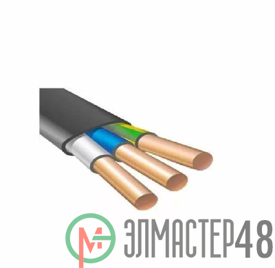 Кабель ППГ-Пнг(А)-HF 3х4 ОК (N PE) 0.66кВ (м) Цветлит 00-00140339