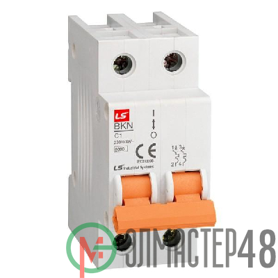 Выключатель автоматический модульный 2п C 32А 6кА BKN LS Electric 061205398B