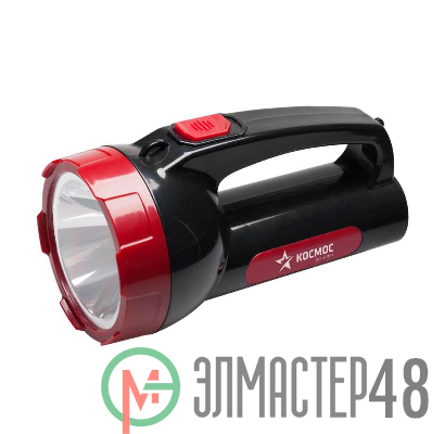 Фонарь светодиодный аккум. BASIC 1х5Вт LED зарядка 220В КОСМОС KOCAc9105WLED