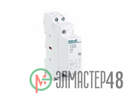 Контактор модульный МК-103 2НО 20А 230В SchE 18057DEK