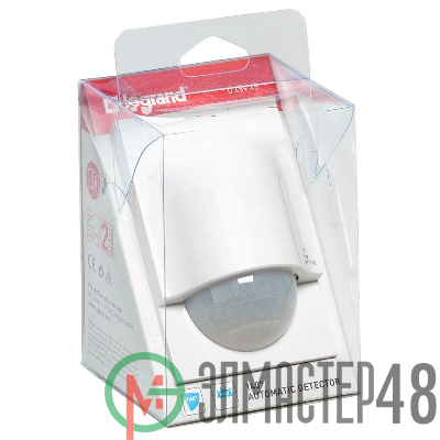 Датчик движения PIR настенный 140град. Lighting Management блистер Leg 048945