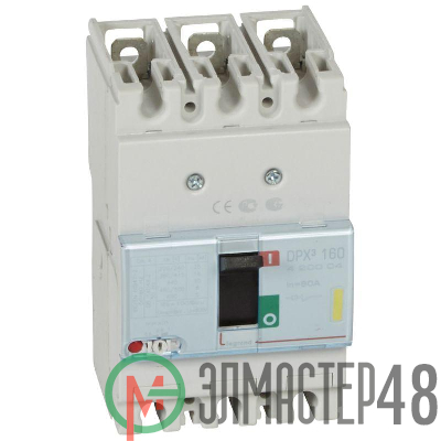 Выключатель авт. 3п 80А DPX3 160 16кА Leg 420004