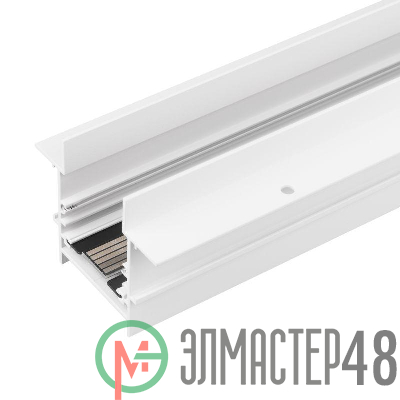 Трек встраиваемый MAG-TRACK-4560-FDW-3000 (WH 5LN) IP20 металл Arlight 046842