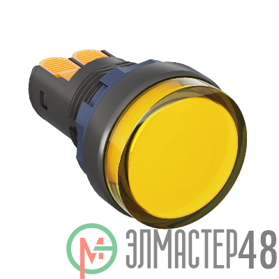 Индикатор сигнальный со встроенным диодом 220В желт. DKC M22L-F220YPP