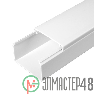 Кабель-канал 60х40 L2000 с двойн. замком бел. Промрукав PR.0560401