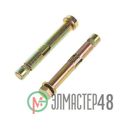 Болт анкерный 10х100 накл. цинк. Tech-Krep 117966