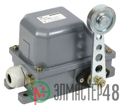 Выключатель концевой КУ-701 У1 рычаг с роликом 10А IP44 2 эл. цепи ИЭК KV-1-701-1
