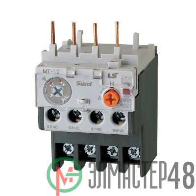 Реле защиты от перегрузки Metasol MT-12/3H 3.3А 2.5~4А SCREW LS Electric 1319000800