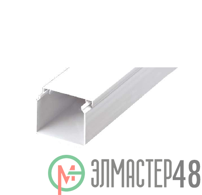 Кабель-канал 40х40 L2000 пластик с двойным замком УралПак КК-19040040-024