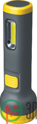 Фонарь 14 035 NPT-CP21-ACCU пласт.1LED 1Вт+1COB 1Вт акк. 3.7В 1200мА.ч Navigator 14035