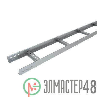 Лоток лестничный 200х50 L3000 сталь 1.2мм LL50х200х1.2 КМ LO1002