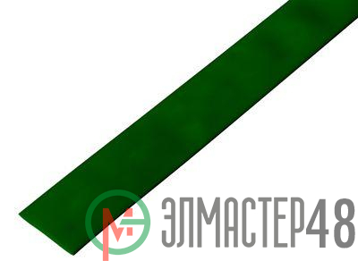 Трубка термоусадочная 30.0/15.0 1м зел. Rexant 23-0003