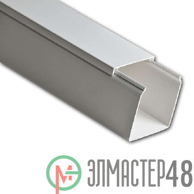 Кабель-канал 80х60 L2000 пластик бел. Рувинил РКК-80х60