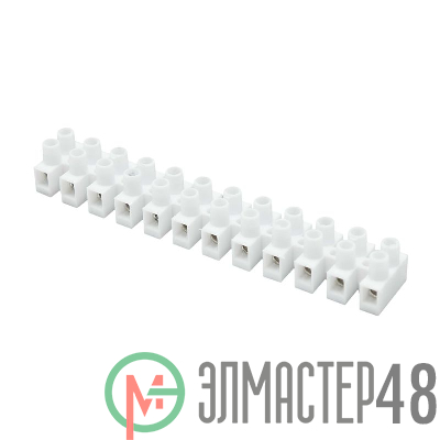Колодка клеммная 12х6мм винт. п/п OK-433-12-PLP DKC 43312PL/B