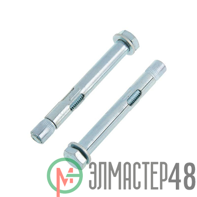 Болт анкерный 10х80 накл. цинк. Tech-Krep 117964