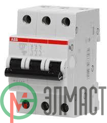 Выключатель автоматический модульный 3п C 40А 6кА SH203 C 40 ABB 2CDS213001R0404