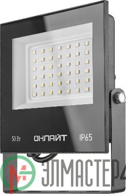 Прожектор 71 659 OFL-50-4K-BL-IP65-LED 50Вт IP65 4000К ОНЛАЙТ 71659