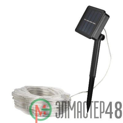 Светильник светодиодный садовый SLR-G06-100W 100LED дюралайт (заменяемый Ni-MH 500мА.ч аккумулятор) бел. ФАZА 5060098