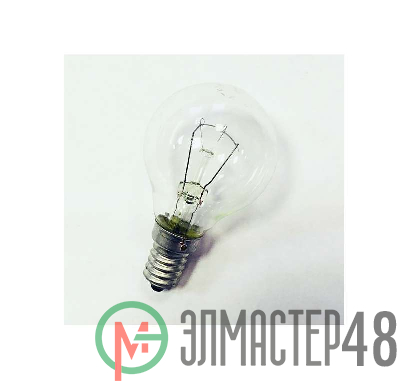 Лампа накаливания ДШ 230-40Вт E14 (100) КЭЛЗ 8109005