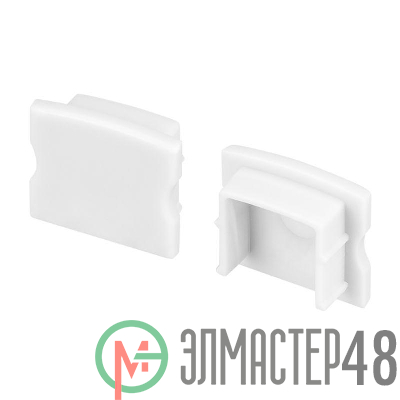 Заглушка LINE-1715 глухая WHITE пластик (комплект) Arlight 044261