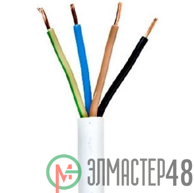 Провод ПВС 4х1.5 (бухта) (м) ЭлектрокабельНН M0001011