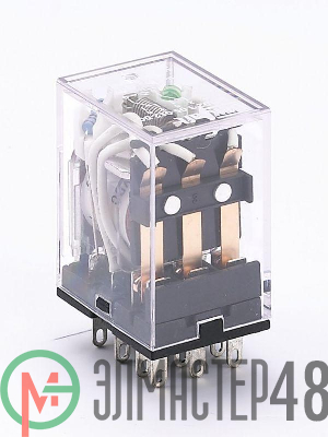 Реле промежуточное ПР-102 3 конт. с инд. LED 5А 24В DC SchE 23223DEK