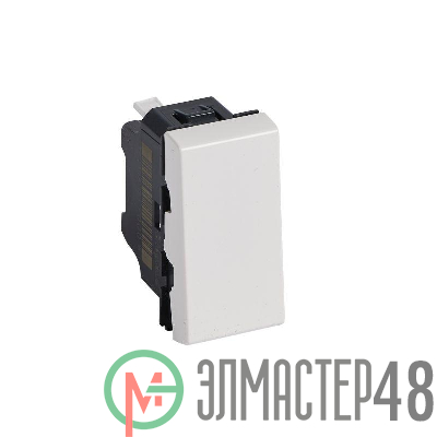 Механизм выключателя 1-кл. 1мод. СП Mosaic NEW 10А IP31 бел. Leg 077000