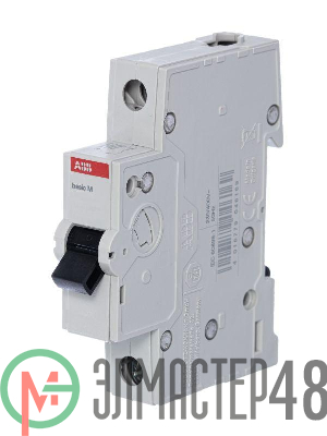 Выключатель автоматический модульный 1п C 40А 4.5кА Basic M BMS411C40 ABB 2CDS641041R0404