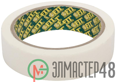 Лента малярная креппированная клейкая 25ммх20м FIT 11312