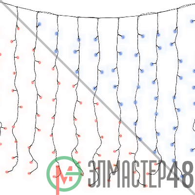 Гирлянда занавес 200х100см LDCL200-MG "Magic" 200 LED RGB IP20 разноцв. SHLights 4690601032645