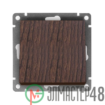 Выключатель 1-кл. СП Афина 10А IP20 механизм венге Universal A0021-V