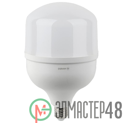 Лампа светодиодная LED HW T 50Вт (замена 500Вт) матовая 4000К нейтр. бел. E27/E40 5000лм угол пучка 200град. 140-265В PF>/=09 OSRAM 4058075576858
