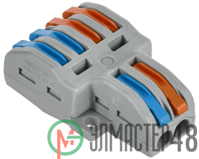 Клемма строительно-монтажная СМК 222-4124 IEK UKZ20-4124-050
