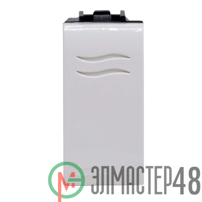 Выключатель 1-кл. 1мод. СП BRAVA 16А IP20 бел. DKC 76001B