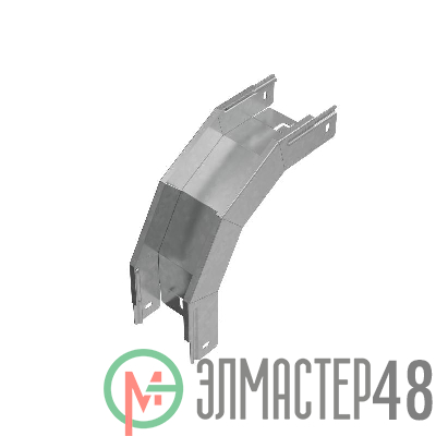 Угол для лотка верт. внеш. 90град. 100х50 сталь 0.8мм "ПЛЮС" VLplus90-50-100 КМ PL0514
