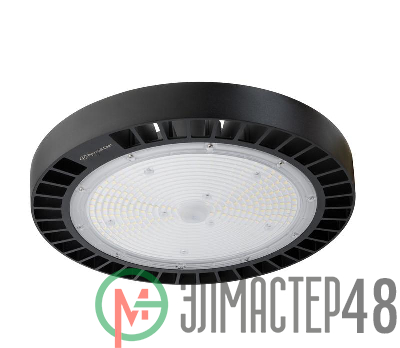 Светильник ДСП IB 11 S 200W W 840 BK LED Highbay 353х353х117мм 200Вт 4000К IP65 подвес черн. Русский Свет 16091123173