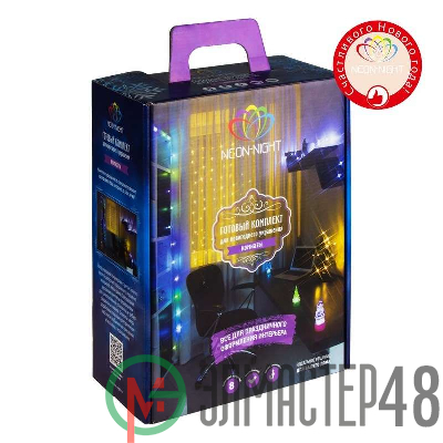 Набор "Комната" цвет гирлянд тепл. бел. Neon-Night 500-026