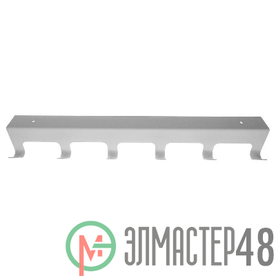 Вешалка навесная на дверь 6 крючков бел. Rexant 38-0644