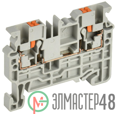 Колодка клеммная CP 2.5кв.мм сер. IEK YCT20-00-K03-002