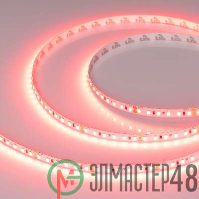 Лента светодиодная RT-A120-8mm 24V Scarlet 9.6Вт/м IP20 2835 (уп.5м) Arlight 043383