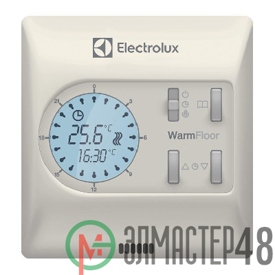 Термостат программируемый Basic ETA-16 16А датчик пола; датчик воздуха Electrolux НС-1017322