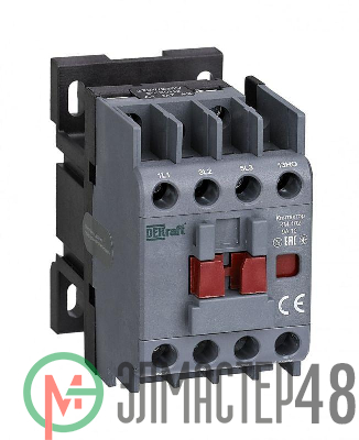 Контактор КМ-102 3п/9А 1НО 230В AC SchE 22001DEK