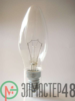 Лампа накаливания ДС 60Вт E14 (верс.) Лисма 327302200