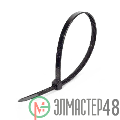 Хомут кабельный КСС "NORD" 8х300 черн. (уп.100шт) КВТ 79753