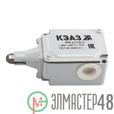 Выключатель путевой ВПК 2111Б У2 КЭАЗ 151285